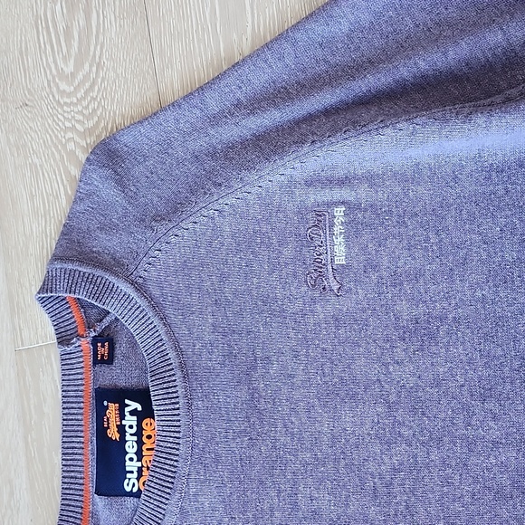 Purple Superdry Sweater - Picture 4 of 4